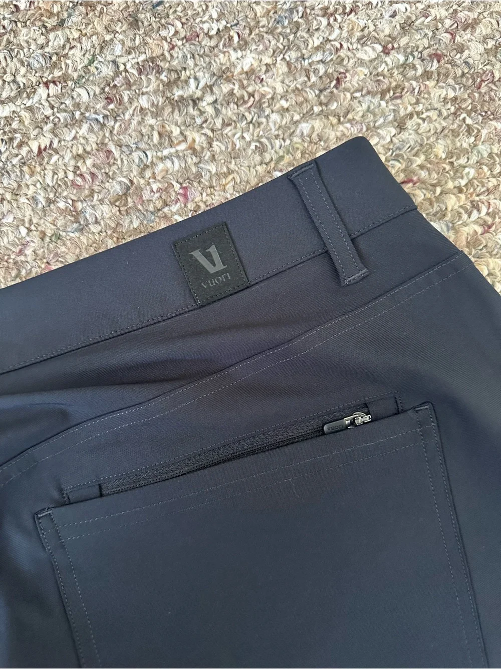 Vuori Meta Pant Athletic Slim Fit (Black)